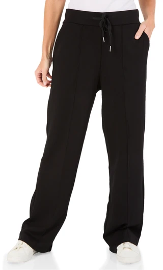 Thumbnail 1: KAY UNGER Women's Wide Leg Drawstring Pants 