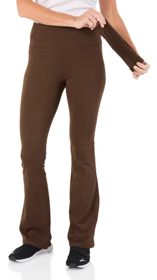 Thumbnail 2: LAUNDRY BY SHELLI SEGAL Women's Active Flare Pants w/ Headband 