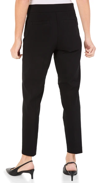 Thumbnail 2: Zac & Rachel Women's Super Stretch Flattering Fit Ankle Pants 