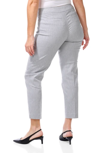 Thumbnail 2: Zac & Rachel Women's Super Stretch Flattering Fit Ankle Pants 