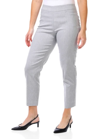 Thumbnail 1: Zac & Rachel Women's Super Stretch Flattering Fit Ankle Pants 