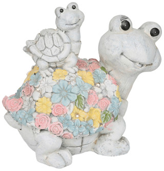 Thumbnail 1: Fancy That 14 In Solar Turtle Mom & Me Outdoor Figurine 