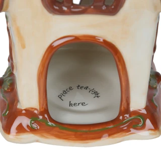 Thumbnail 2: BLUE SKY 9 In Pumpkin Spice Cottage Candle House 