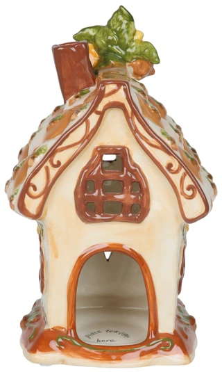 Thumbnail 3: BLUE SKY 9 In Pumpkin Spice Cottage Candle House 