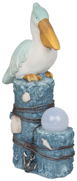 Thumbnail 1: Fancy That 21 In Solar Pelican Outdoor Figurine 