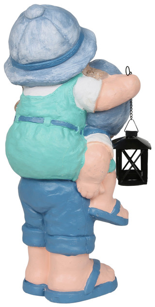Thumbnail 2: Fancy That 21 In Boy & Girl With Lantern Figurine 