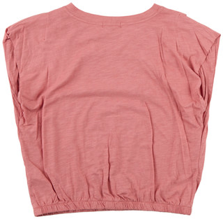 Thumbnail 2: Democracy Petite Short Sleeve Graphic Banded Dolman Top 