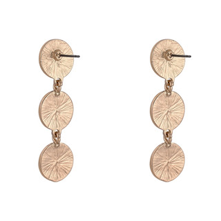 Thumbnail 2: Hallmark Christmas Candy Cane Drop Earrings 