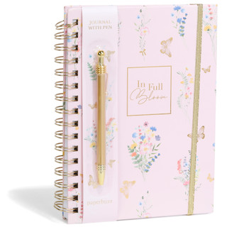 Thumbnail 1: Deejay Home Designs In Full Bloom Journal with Pen 