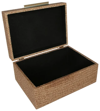 Thumbnail 3: THREE HANDS CORP. 11 in Linen Box Home Accent 