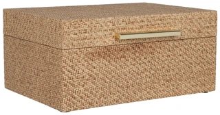 Thumbnail 1: THREE HANDS CORP. 11 in Linen Box Home Accent 