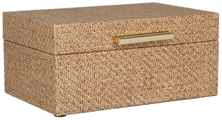 Thumbnail 1: THREE HANDS CORP. 9.5 in Linen Box Home Accent 
