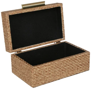 Thumbnail 2: THREE HANDS CORP. 8 in Linen Box Home Accent 
