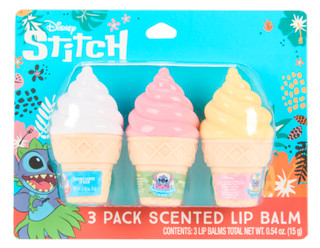 Thumbnail 1: Disney 3 Pk Stitch Scented Lip Balm 