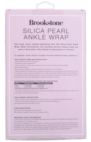 Thumbnail 2: Brookstone 2 Pk Silica Pearls Ankle Wraps  