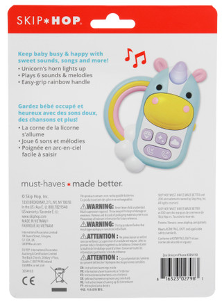 Thumbnail 2: Skip Hop Light Up Unicorn Phone 