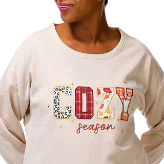 Thumbnail 5: Chenault Women's Plus Fall Sweatshirt  