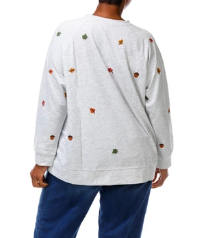 Thumbnail 2: Philosophy Women's Fall Leaf Sweatshirt  