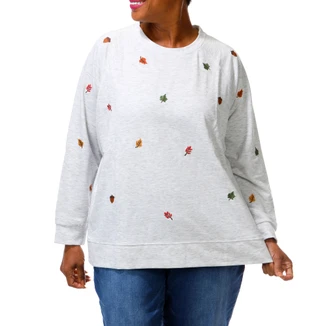 Thumbnail 1: Philosophy Women's Fall Leaf Sweatshirt  