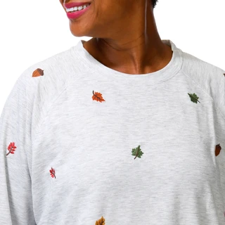 Thumbnail 3: Philosophy Women's Fall Leaf Sweatshirt  