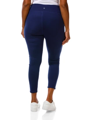 Thumbnail 2: Bally Total Fitness Women's Plus Active High Rise Leggings 