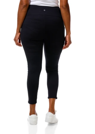Thumbnail 5: Bally Total Fitness Women's Plus Active High Rise Leggings 