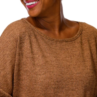 Thumbnail 4: MAX STUDIO Women's Cinched Sleeve Top  