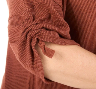 Thumbnail 2: MAX STUDIO Women's Plus Cinched Sleeve Top  