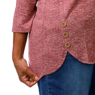 Thumbnail 2: Tru Self Women's Plus Harvest Turkey Top  