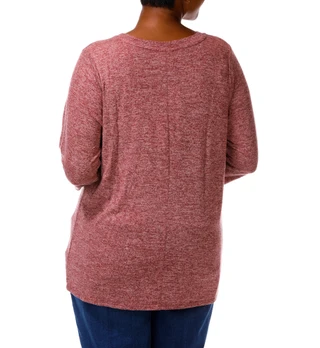 Thumbnail 3: Tru Self Women's Plus Harvest Turkey Top  