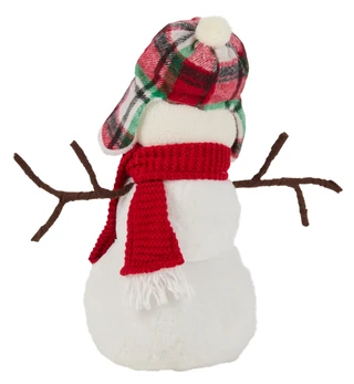 Thumbnail 3: Magical Season 16 in Plush Snowman with Hat & Scarf Decor 