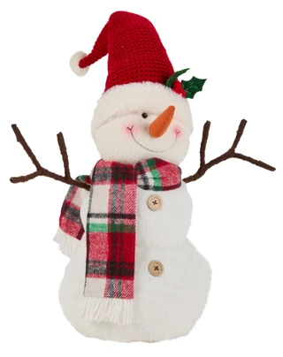 Thumbnail 2: Magical Season 16 in Plush Snowman with Hat & Scarf Decor 