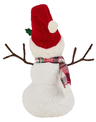 Thumbnail 4: Magical Season 16 in Plush Snowman with Hat & Scarf Decor 
