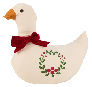 Thumbnail 1: Magical Season 11 in Christmas Goose with Bow Decor 