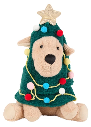 Thumbnail 1: Magical Season 15 in Christmas Dog in Tree Costume with Star Decor 