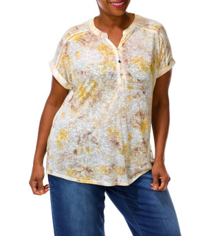 Thumbnail 1: Cocomo Women's Plus Floral Top  