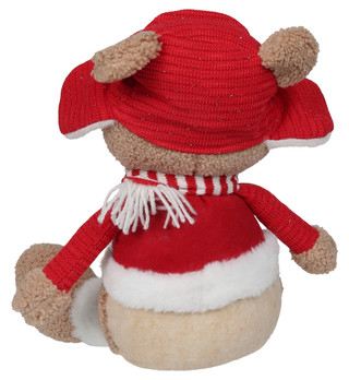 Thumbnail 2: Magical Season 14 in Christmas Bear in Trapper Hat, Sweater & Scarf Decor 