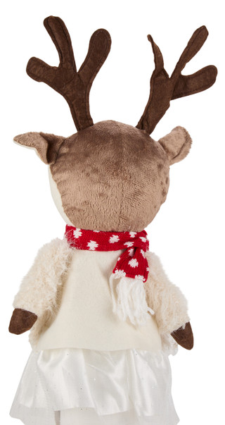 Thumbnail 2: Magical Season 27 in Christmas Reindeer in Sweater with Scarf Decor 