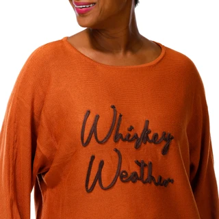 Thumbnail 4: ADRIENNE VITTADINI Women's Plus Whiskey Weather Knit Top 