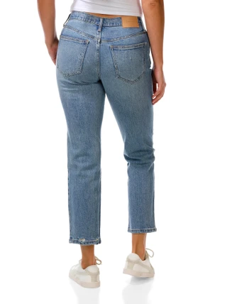 Thumbnail 2: Oliver Logan Women's Ludlow Mid Rise Relaxed Jeans 