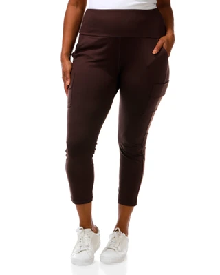 Thumbnail 2: Bally Total Fitness Women's Plus Active High Rise Leggings 