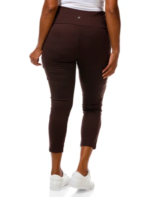 Thumbnail 3: Bally Total Fitness Women's Plus Active High Rise Leggings 