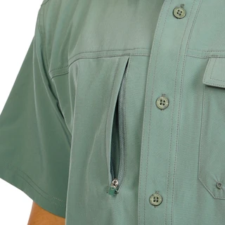 Thumbnail 4: REEL LEGENDS Men's UPF 50 Button Down Shirt 