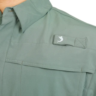 Thumbnail 2: REEL LEGENDS Men's UPF 50 Button Down Shirt 