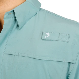 Thumbnail 3: REEL LEGENDS Men's UPF 50 Button Down Shirt 