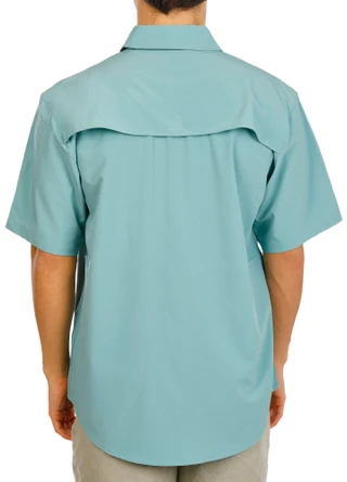 Thumbnail 4: REEL LEGENDS Men's UPF 50 Button Down Shirt 