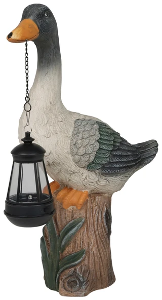 Thumbnail 3: Fancy That 17 In Solar Duck with Lantern Figurine 