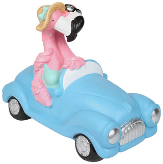 Thumbnail 1: Fancy That 17 In Flamingo Couple in Car Figurine 
