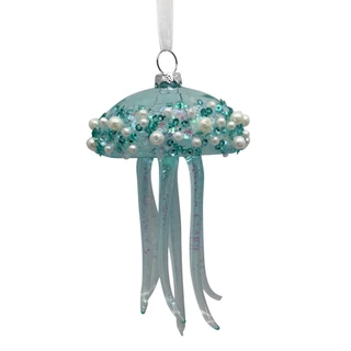 Thumbnail 2: Magical Season Glass Jellyfish Ornament 