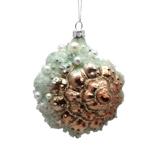 Thumbnail 1: Magical Season Glass Conch with Beads Ornament 
